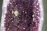 Breathtaking Dark Purple Amethyst Cathedral Geode (Pair) #227323-7